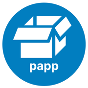 Etikett PV Papp Ø15cm