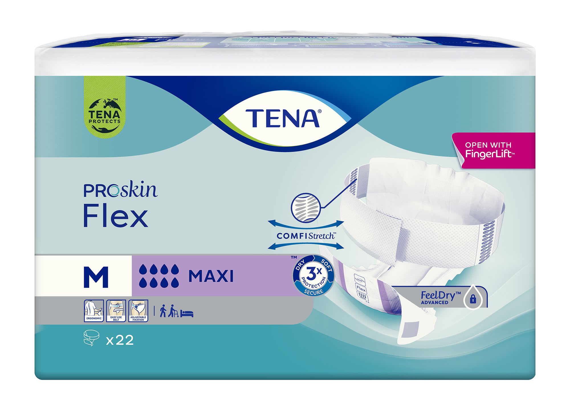 Bleie TENA flex maxi M