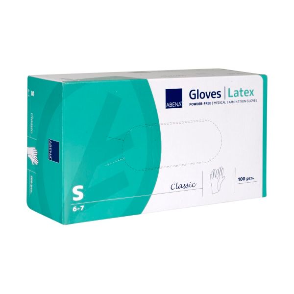 Hanske Latex Abena Classic natur S