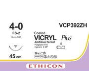 Sutur Vicryl Plus 4-0 FS-2 45cm Lilla