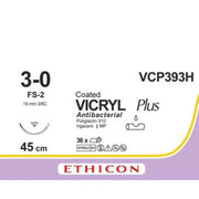 Sutur Vicryl Plus 3-0 FS-2 45cm Lilla