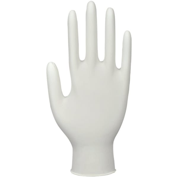 Hanske Nitril Abena Classic PF hvit XS