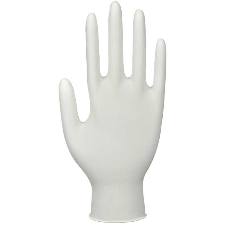 Hanske Nitril Abena Classic PF hvit XS