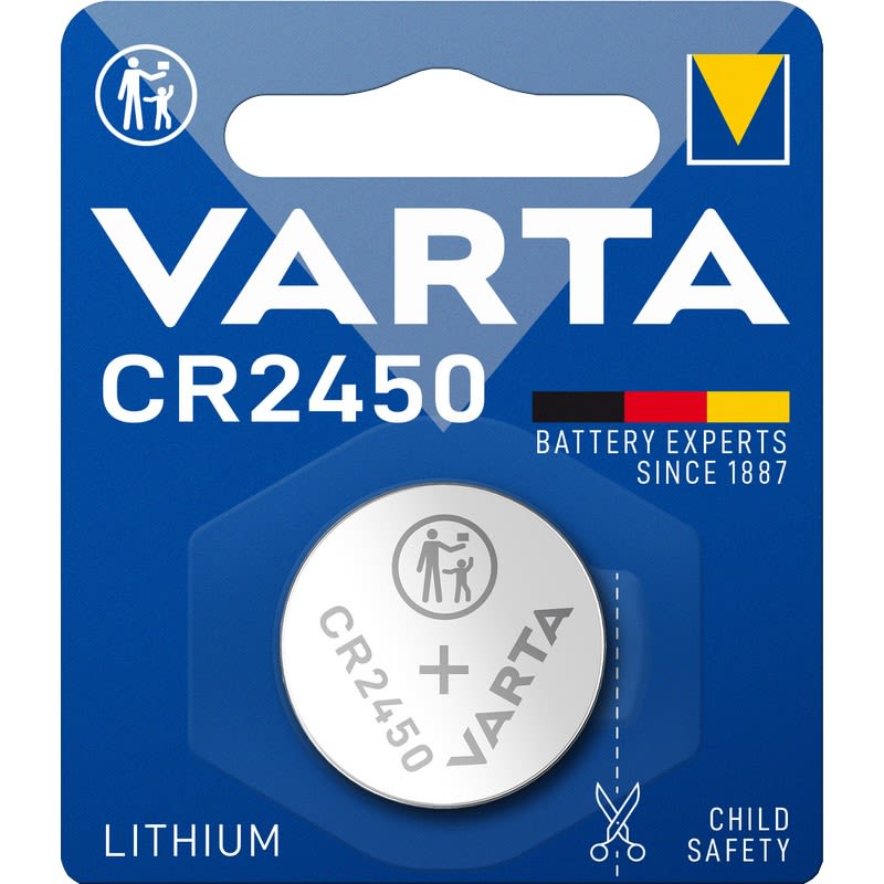 Batteri Varta lithium CR2450