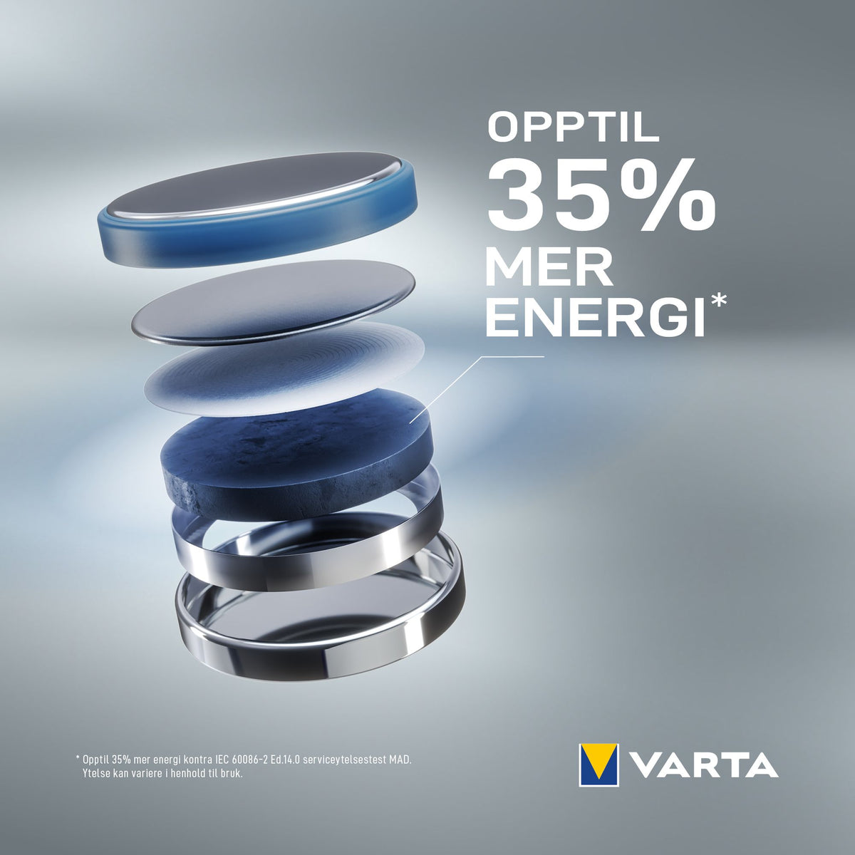 Batteri Varta lithium CR2450