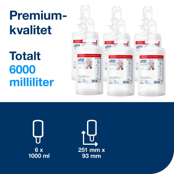 Hånddesinfeksjon Tork Skum S4 u/alkohol