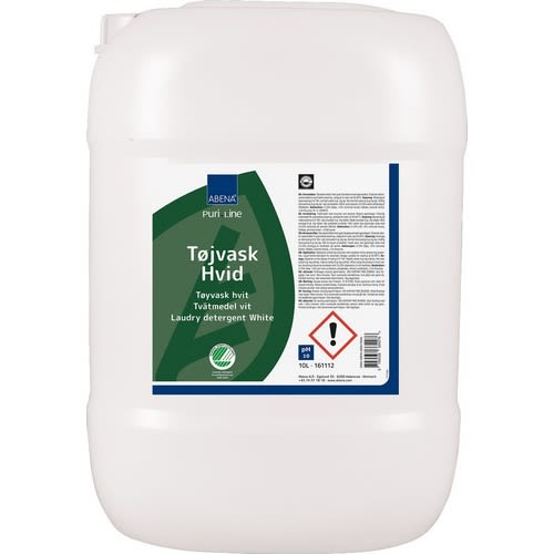 Tøyvask Abena Puri-Line hvit u/parf 10l