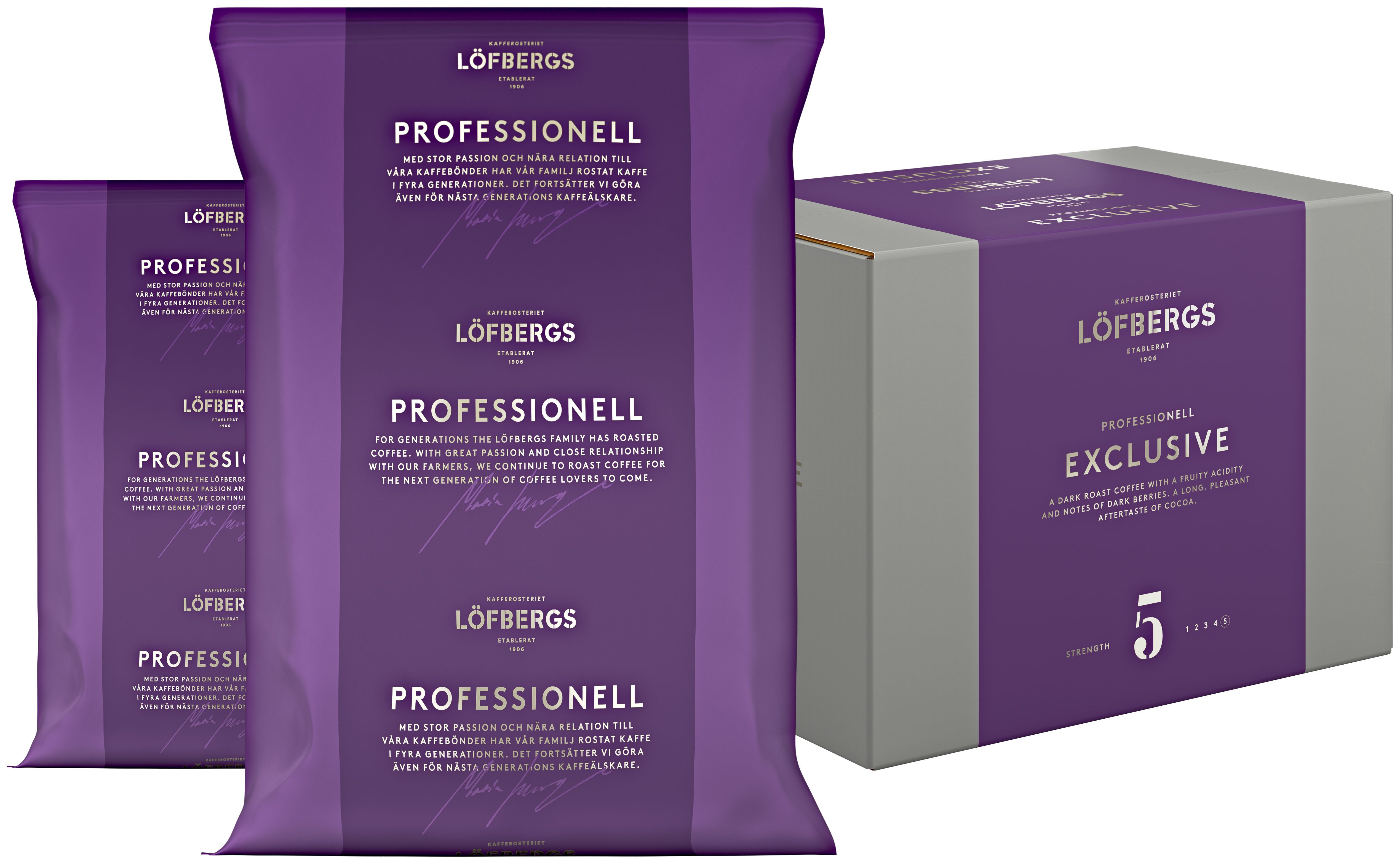 Kaffe Löfbergs hele bønner 1000gr øko