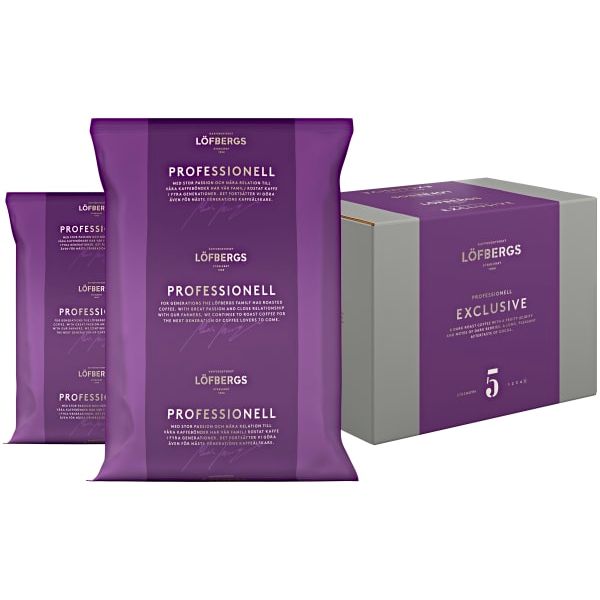 Kaffe Löfbergs hele bønner 1000gr øko