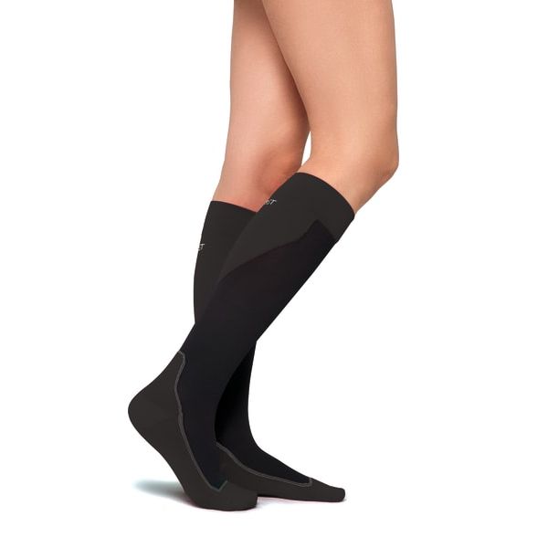 Kompresjon Jobst Sport kl1 kne sort M