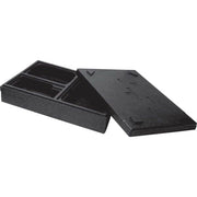 Transportkasse 455x320x105mm sort