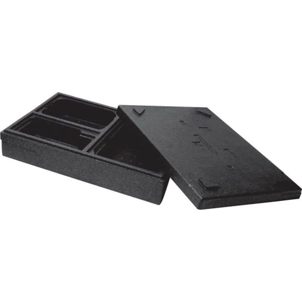 Transportkasse 455x320x105mm sort