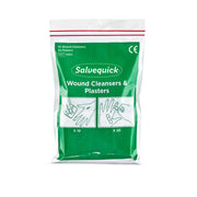 Sårvask 10 stk og plaster 20 stk