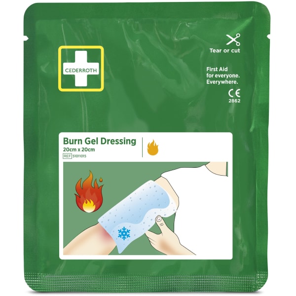 Brannskadekompress Cederroth 20x20cm