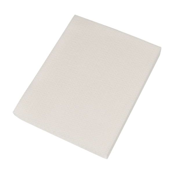 Vaskeklut Airlaid 1-lags 26x20cm hvit