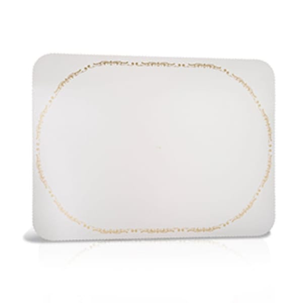 Combibrett m/gullkrans 34x46cm