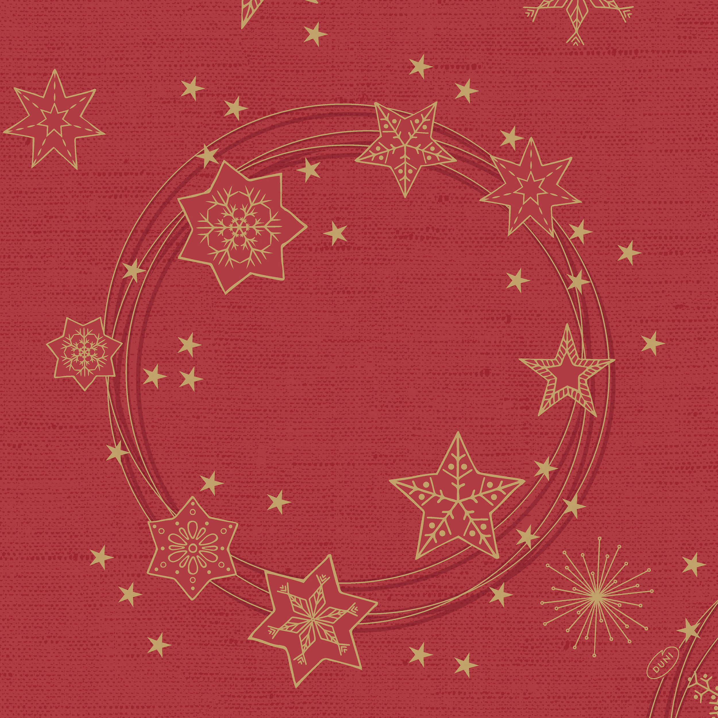 Serv. Dunilin 40cm Star Shine Red