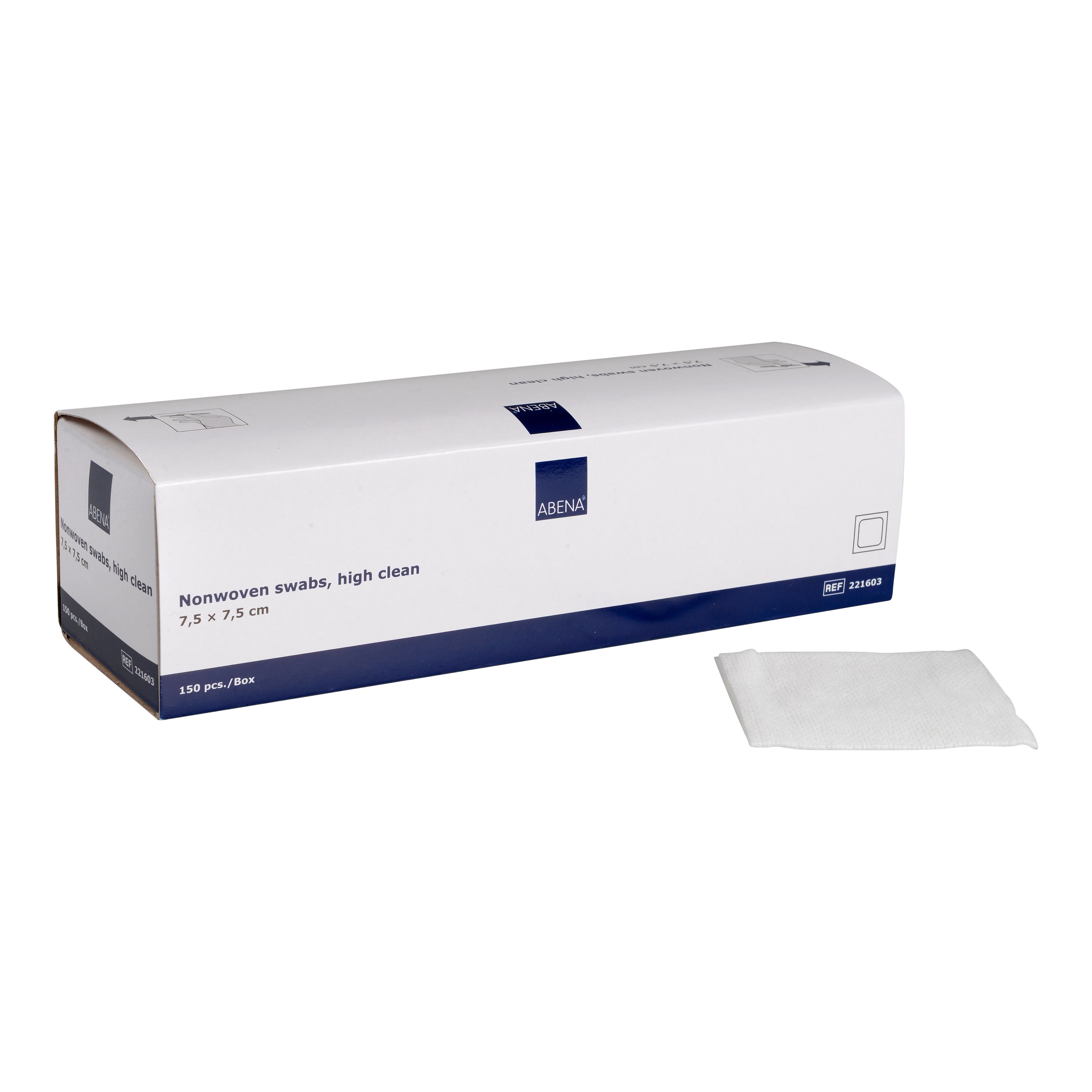 Kompress non-woven  7,5x7,5cm usteril