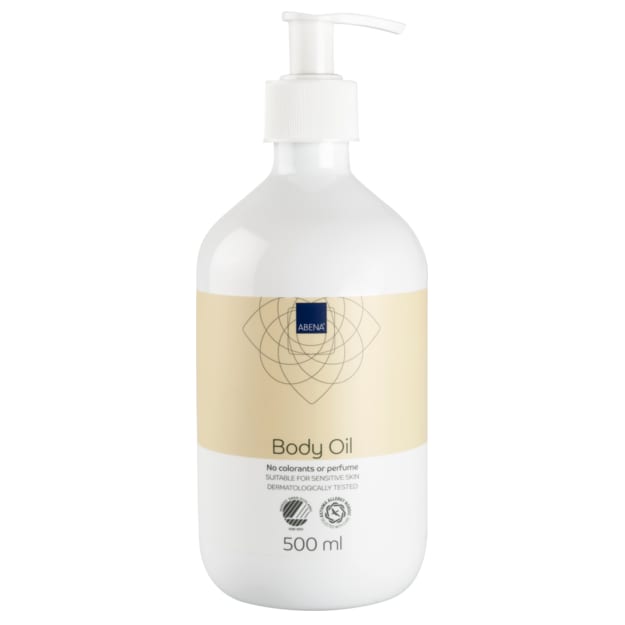 Hudpleieolje u/ farge og parfyme 500ml