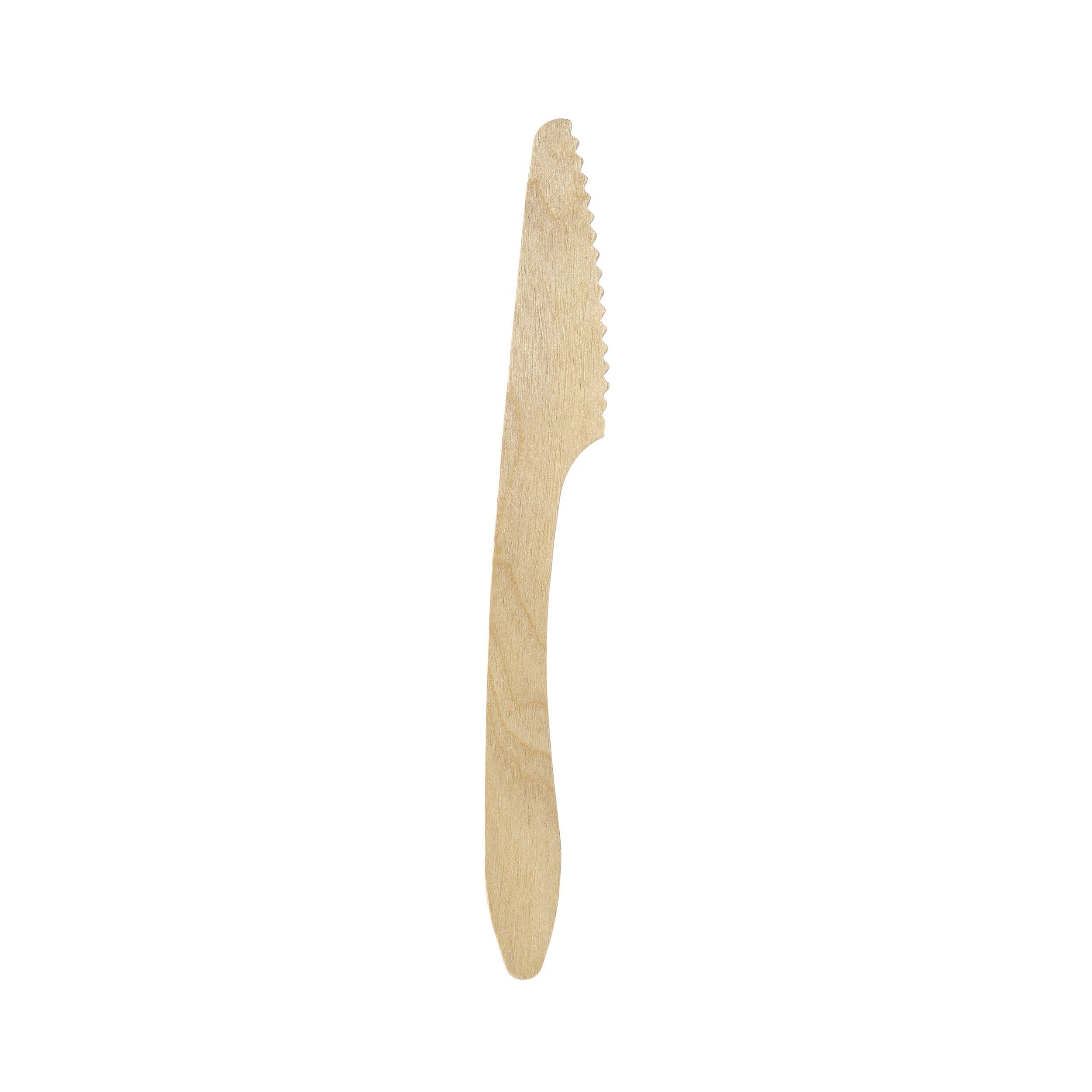 Kniv Grand 19cm vokset tre