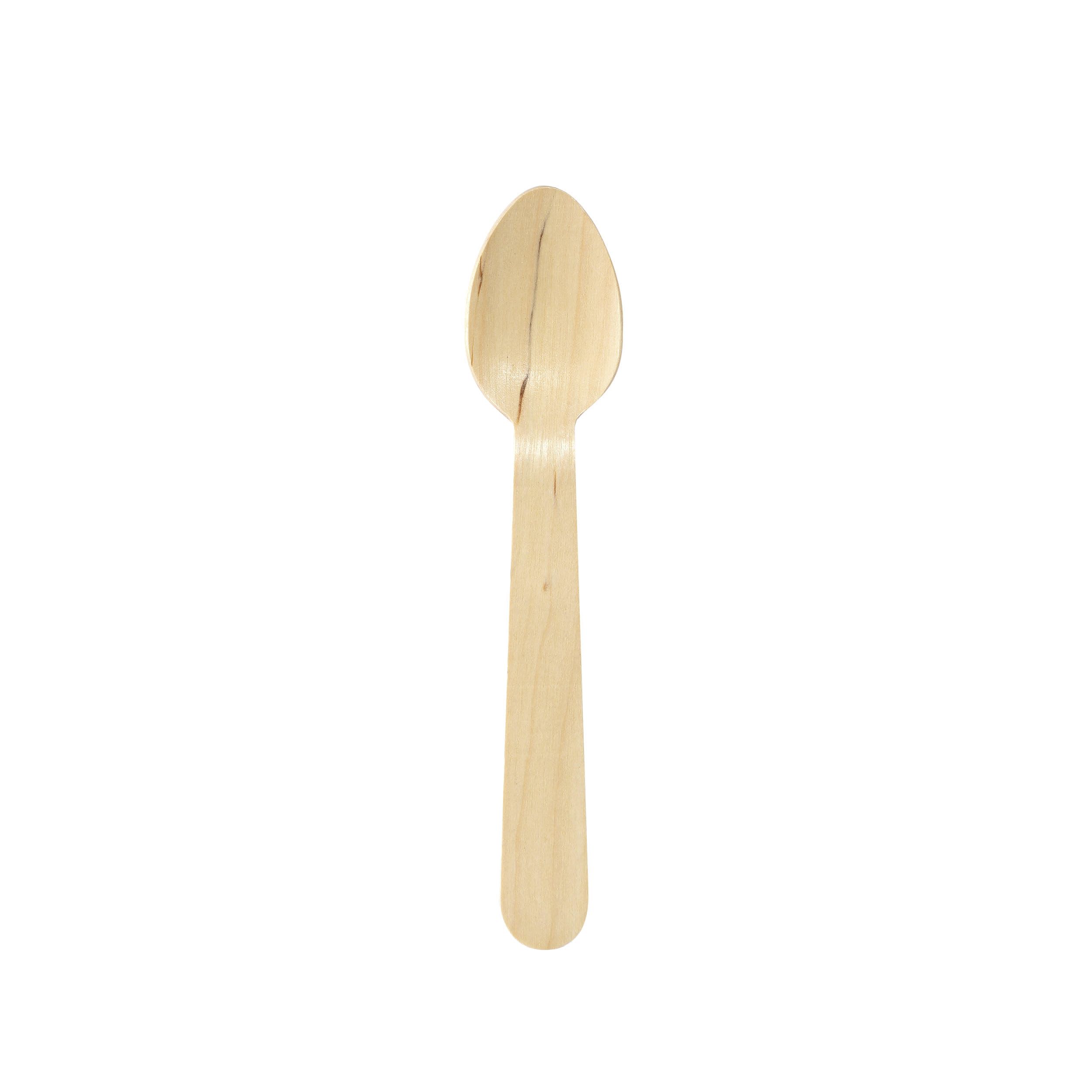 Kaffeskje Grand 11cm vokset tre