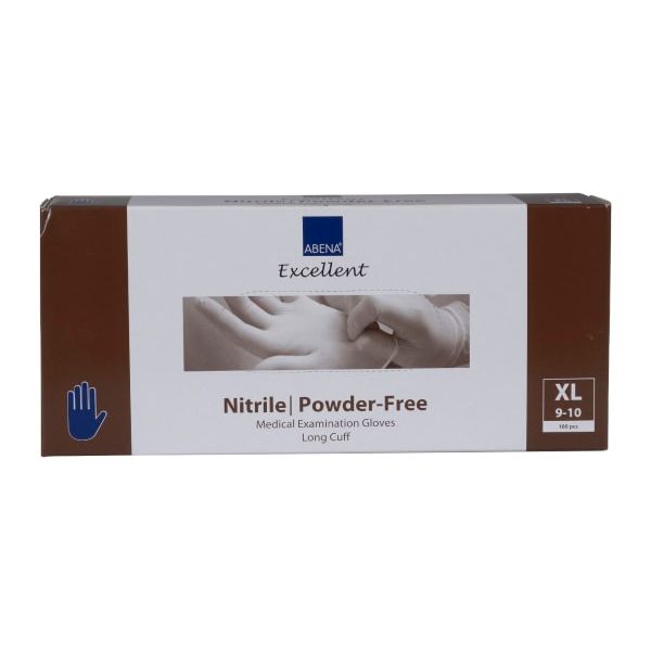 Hanske Nitril Abena lang Excellence XL