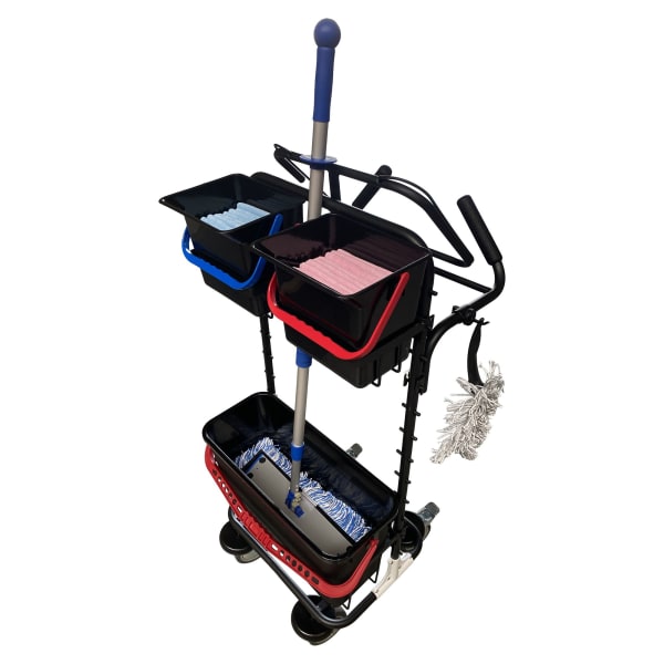 Rengjøringsvogn Kompakt m/tilbehør