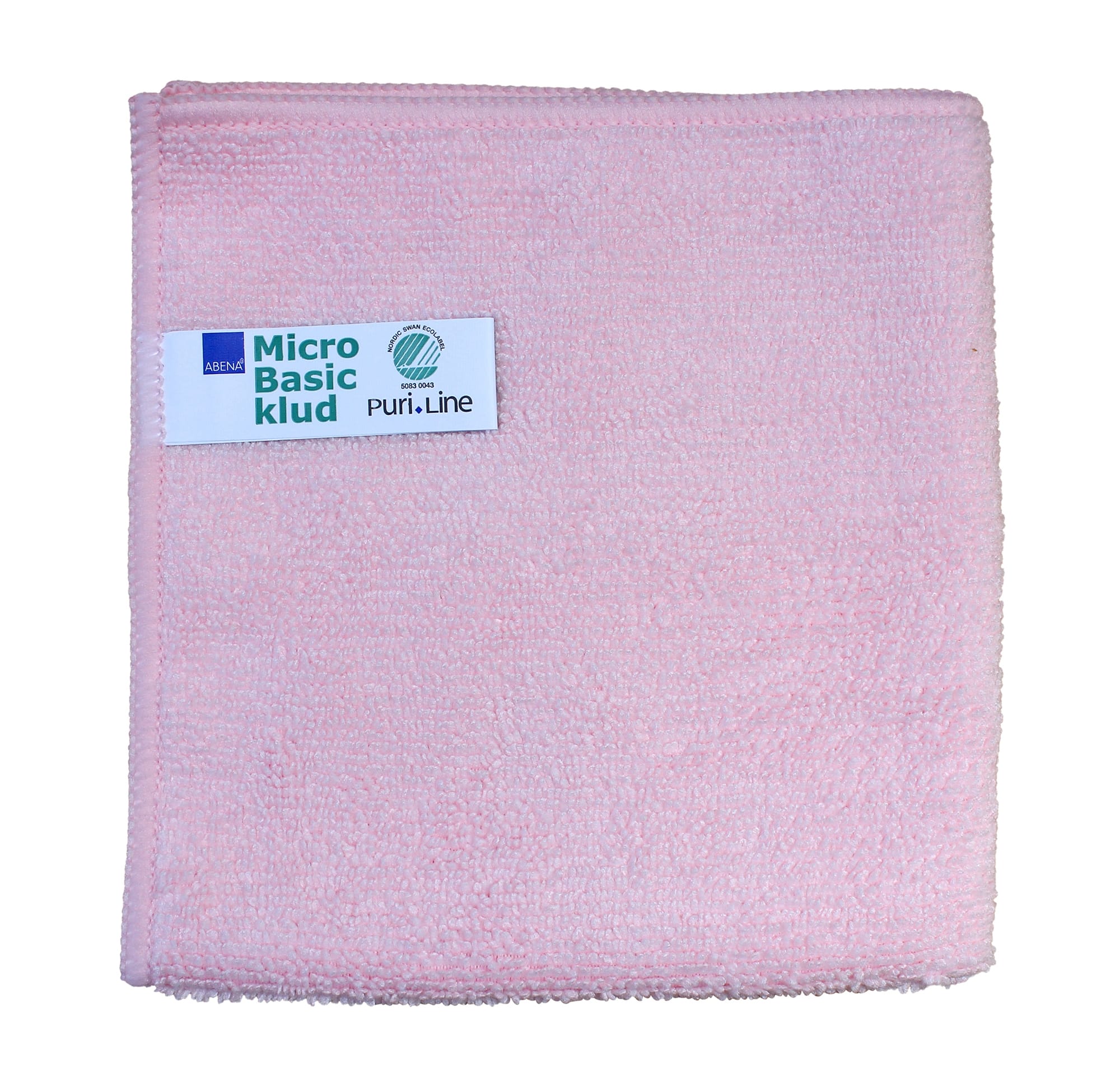 Mikrofiberklut Abena Basic 32x32cm rød