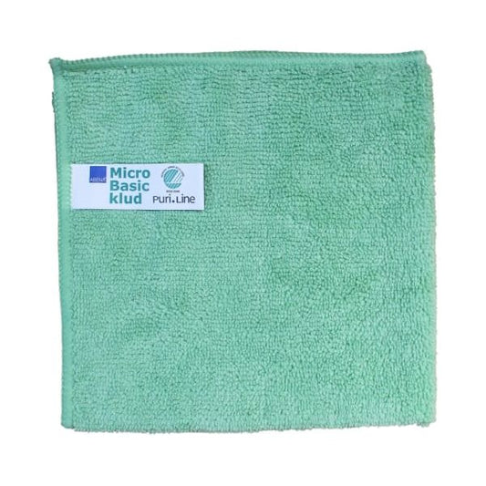Mikrofiberklut Abena Basic 32x32cm grønn