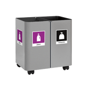 Kildesortering OSLO Duo plast og rest