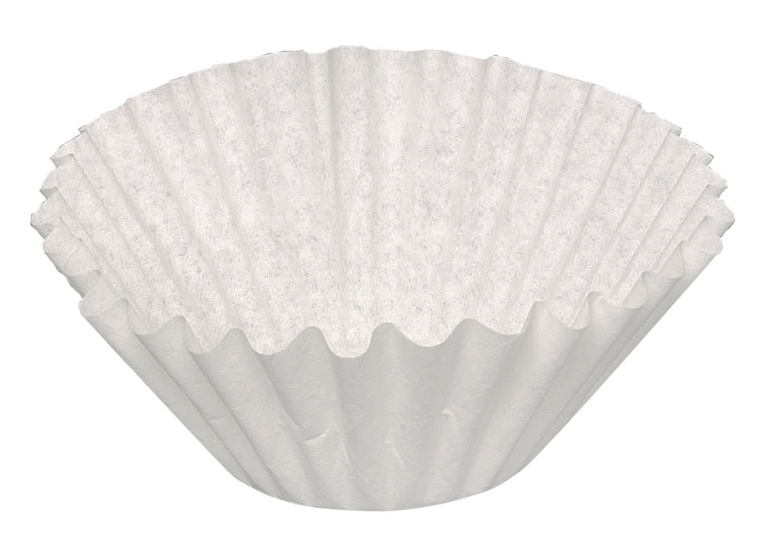 Kaffefilter 250/110mm bleket