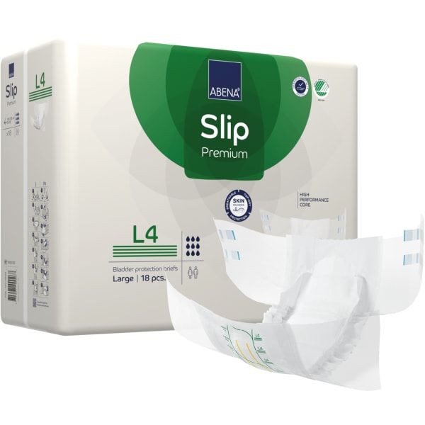 Bleie Abena Slip L4 Premium grønt trykk