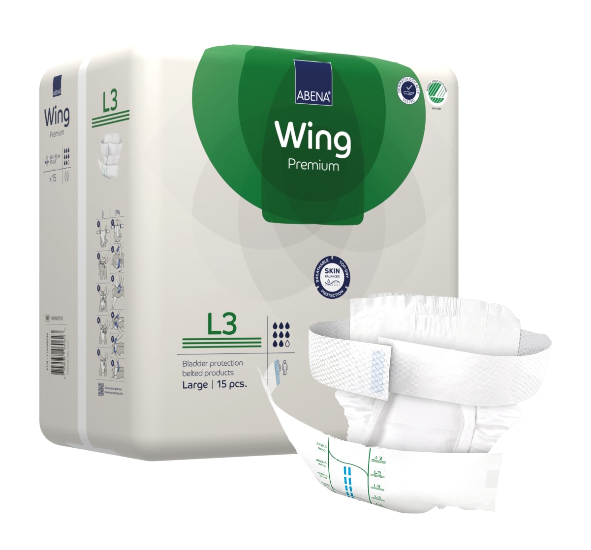 Bleie belte Abena Wing Premium L3