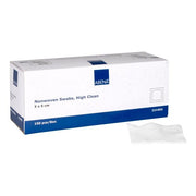 Kompress N.W 5X5cm hvit usteril m/boks