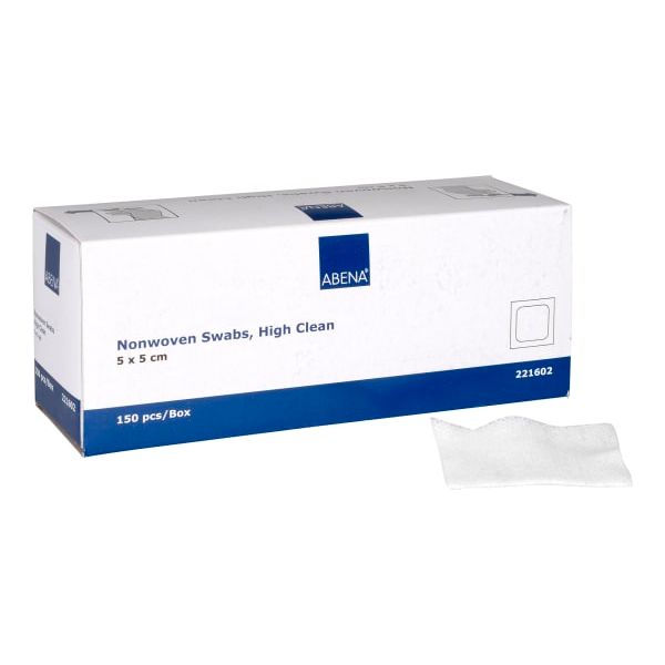 Kompress N.W 5X5cm hvit usteril m/boks