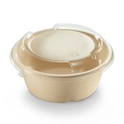 Matbeger 600ml BIO rund lokk