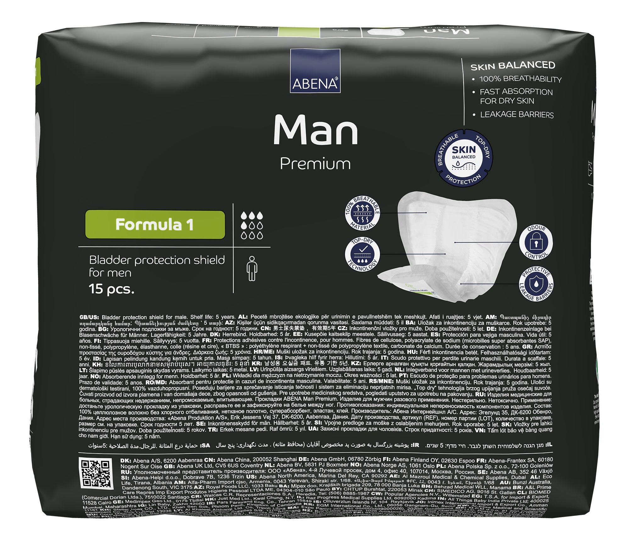 Bleie Abena Man Formula 1, Premium