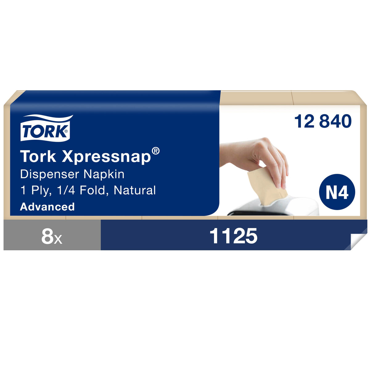 Serv Tork Interfold N4 Natur