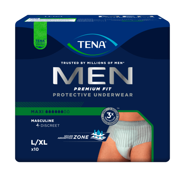 Bleie TENA Men Pants Prem. Fit Maxi L/XL