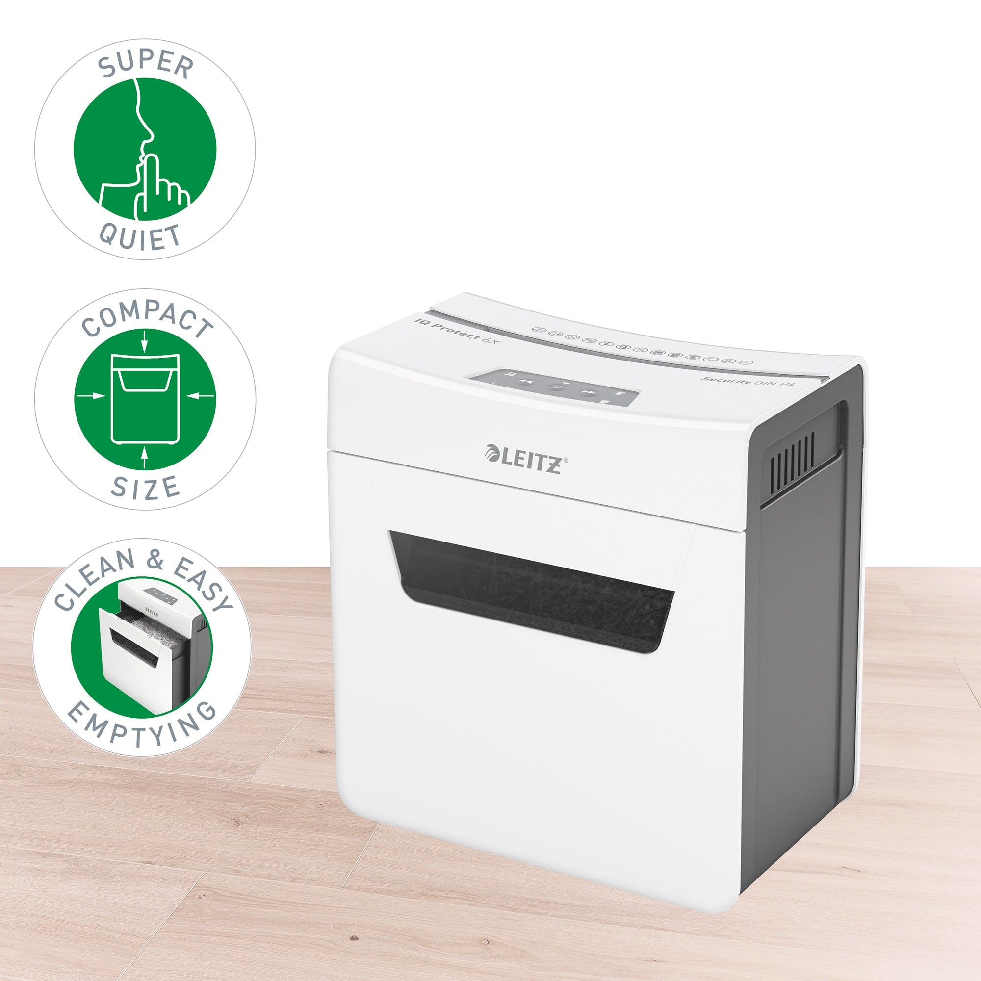 Makuleringsmaskin Leitz IQ Protect 6x P4