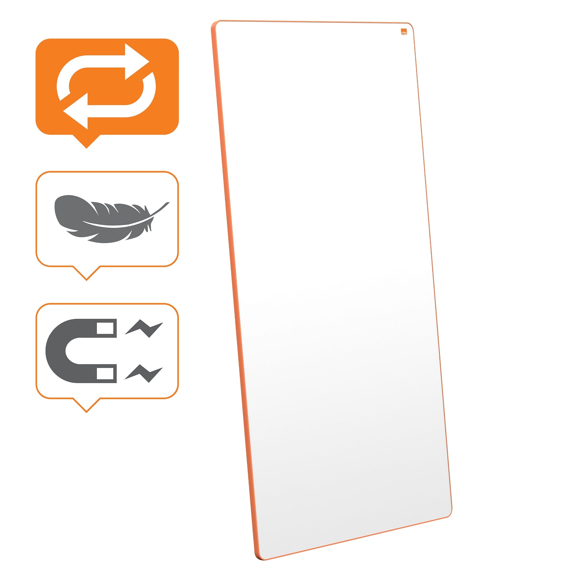 MoveMeet Whiteboard/Whiteboard oransje