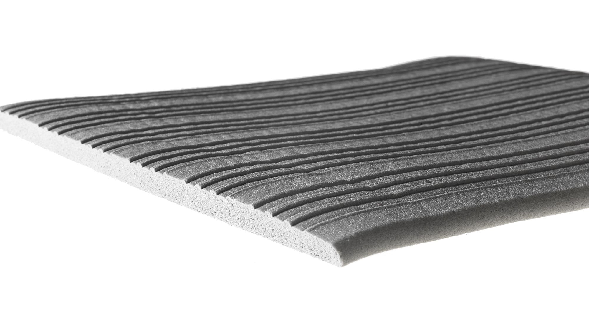 Avlastningsmatte Yoga 1,22 x 18,3m grå