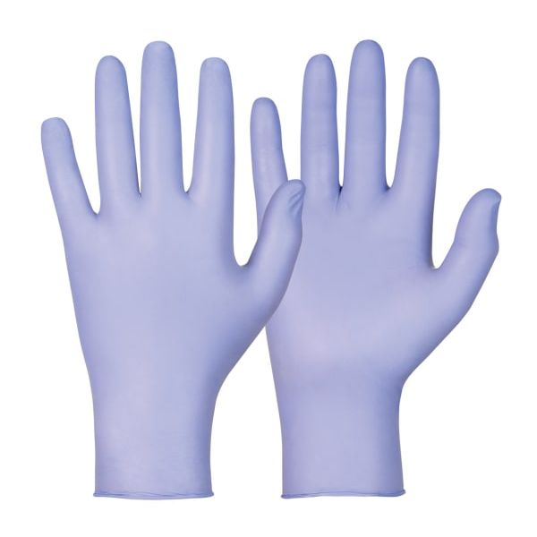 Hanske Nitril Magic Touch PF blå S
