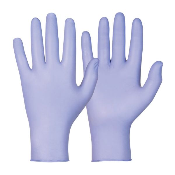 Hanske Nitril Magic Touch PF blå XL