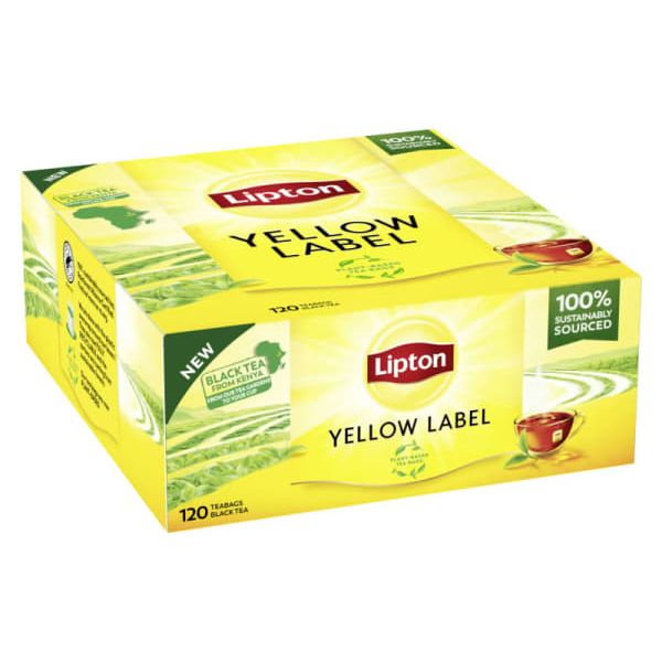 Te Lipton Yellow Label 100 poser