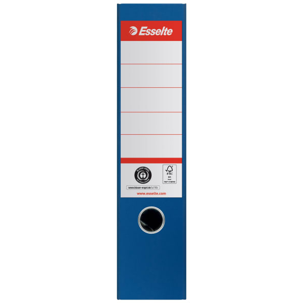 Brevordner Esselte kartong A4 75mm blå