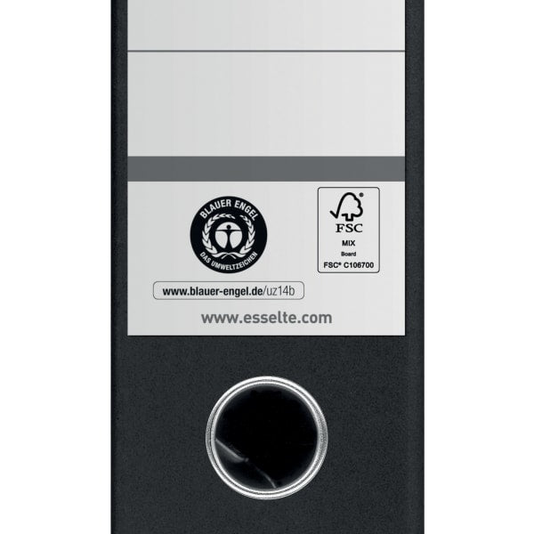 Brevordner Esselte kartong A4 75mm gul