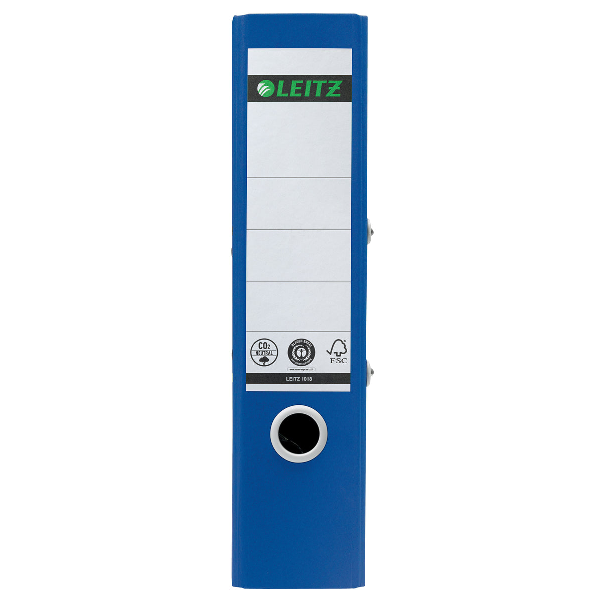 Brevordner Leitz Recycle A4 80mm Blå