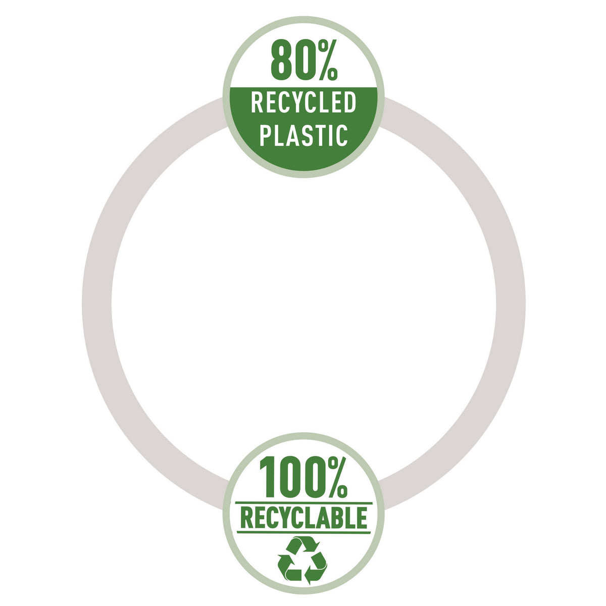Klaffmappe Leitz Recycle PP Blå
