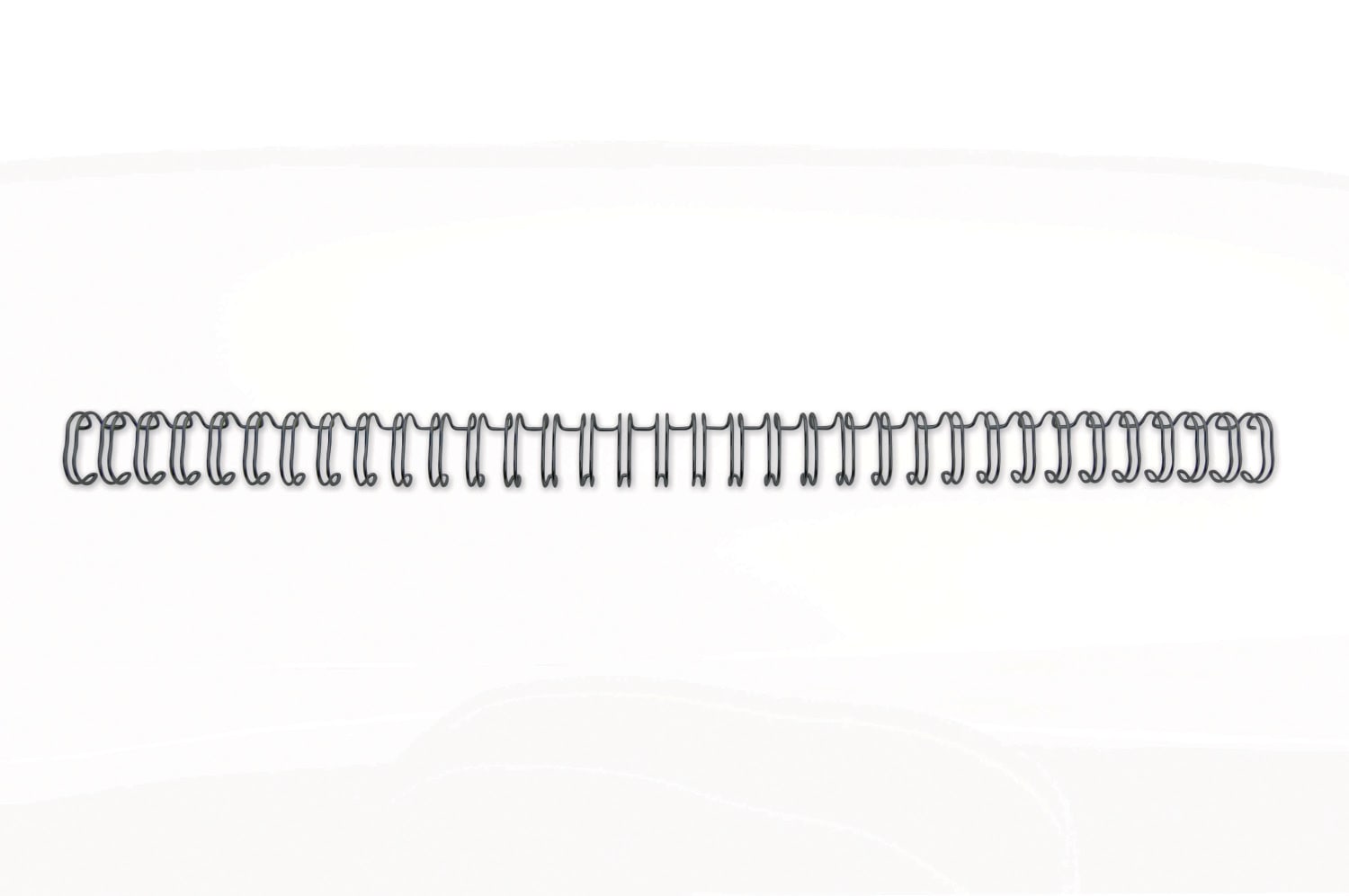Metallspiral GBC 3:1 NO4 6mm A4 Sort